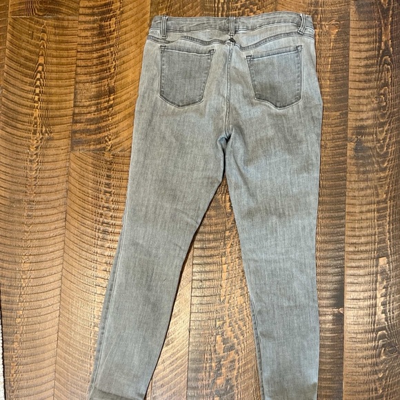 Prana, woman’s size 12 jeans. Gray denim,skinny. - Picture 2 of 6